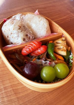 2023.9/7 高校生男子お弁当-レシピのメイン写真