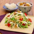 梨のシャキシャキ胡麻ドレサラダ