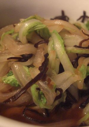 白菜の炊いたん~塩昆布風味~-レシピのメイン写真