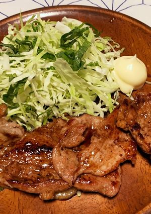 豚ロースにんにく焼き-レシピのメイン写真