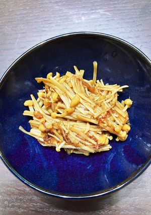 腸活レシピ！えのきと鰹節の佃煮-レシピのメイン写真