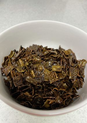 残った昆布締め救済　カリカリおつまみ昆布-レシピのメイン写真