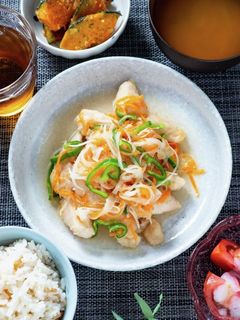 【腸活】つくりおき美腸!鶏ささみ南蛮漬け-レシピのメイン写真