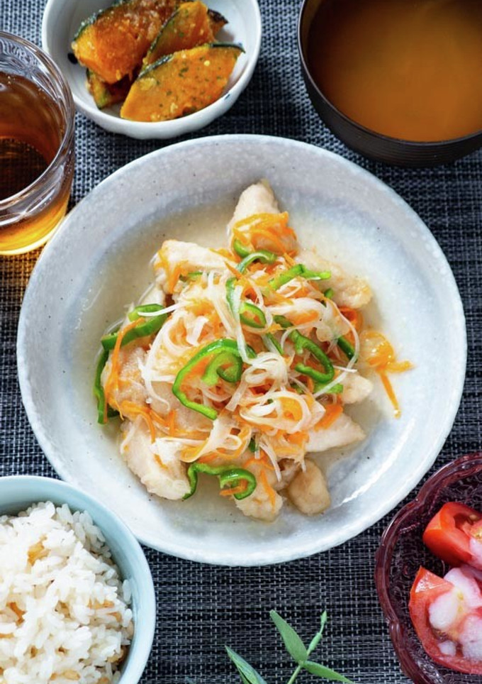 【腸活】つくりおき美腸！鶏ささみ南蛮漬け-レシピのメイン写真