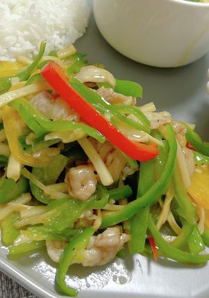 豚こまで♪青椒肉絲-レシピのメイン写真