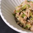 ネギの青い部分とシーチキンのポン酢和え