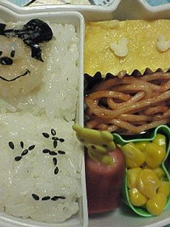 ミッキーおにぎり☆キャラ弁-レシピのメイン写真