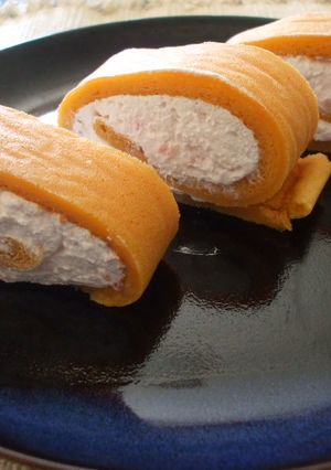 いちごのロールケーキ-レシピのメイン写真