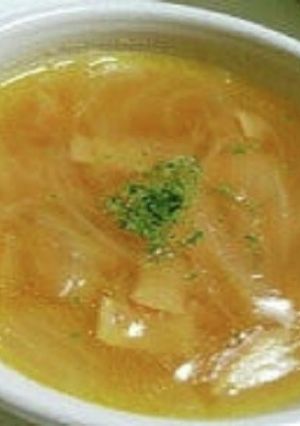 玉ねぎと生姜のオカケンスープ-レシピのメイン写真