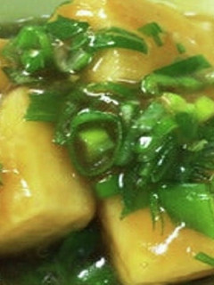 高野豆腐の揚げ出し・オカケン風-レシピのメイン写真