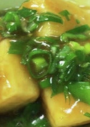 高野豆腐の揚げ出し・オカケン風-レシピのメイン写真