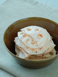 れんこんと明太子のサラダ-レシピのメイン写真