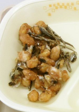 小魚入りフライビーンズ-レシピのメイン写真