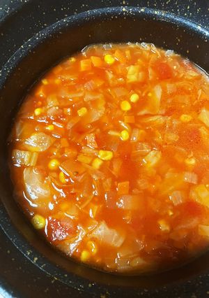 野菜だけのミネストローネ-レシピのメイン写真