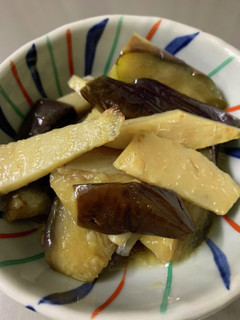 茄子と水煮たけのこの浸し-レシピのメイン写真