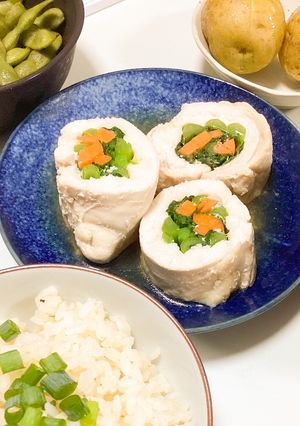 鶏肉の野菜巻き-レシピのメイン写真