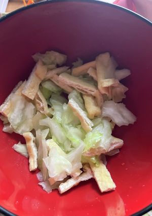 オガタ風　油揚げキャベツ-レシピのメイン写真