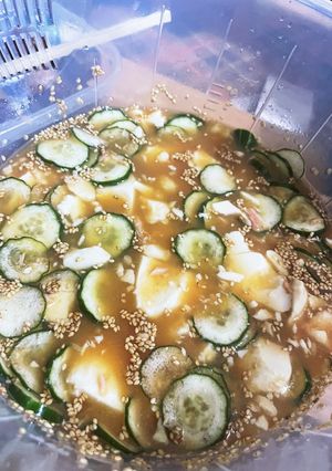 ツナ缶で作る！簡単冷や汁-レシピのメイン写真
