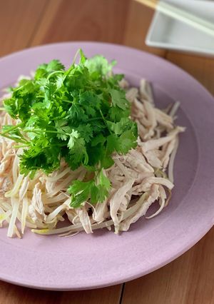 ＊もやしパクチー＊-レシピのメイン写真
