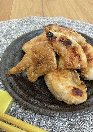 鶏ささみの塩麹焼き-レシピのメイン写真