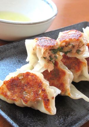 【 青じそ餃子 〗-レシピのメイン写真