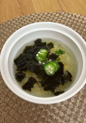 時短！味付け海苔のお吸い物-レシピのメイン写真