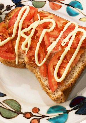 トマトトースト-レシピのメイン写真