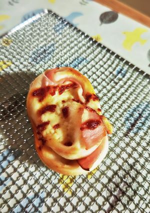 ハムロールパン-レシピのメイン写真