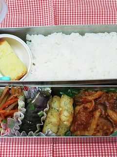 中学生のお弁当 2023.9.7-レシピのメイン写真