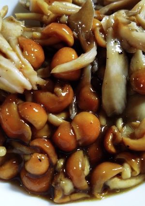 なめこのバター炒め-レシピのメイン写真