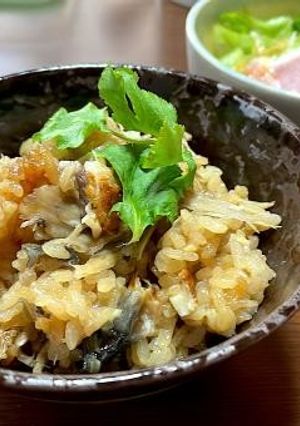鰻一枚でご飯3合！鰻ごぼうの炊き込みご飯-レシピのメイン写真