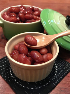 懐かしの味*圧力鍋で金時豆の甘煮-レシピのメイン写真