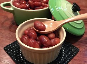 懐かしの味＊圧力鍋で金時豆の甘煮-レシピのメイン写真