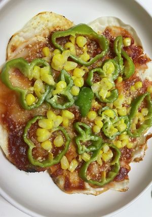 簡単餃子の皮pizza-レシピのメイン写真