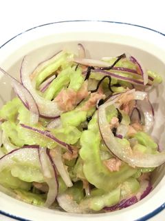 ○ゴーヤの塩昆布サラダ-レシピのメイン写真