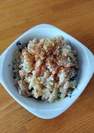 ゴーヤ（白）とカニカマのご飯の友-レシピのメイン写真