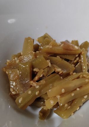 山クラゲの甘酢梅干し炒め-レシピのメイン写真