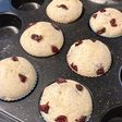 バターなし!クランベリーと紅茶のマフィン