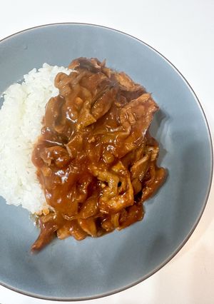 夫が大絶賛の豚こまハヤシライス-レシピのメイン写真