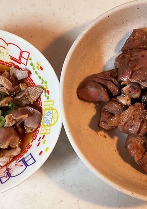 簡単 砂肝 1パックで2つできちゃう-レシピのメイン写真