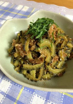夏も終わり…ゴーヤの佃煮♪-レシピのメイン写真