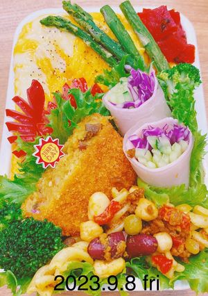 男子高校生お弁当★387-レシピのメイン写真