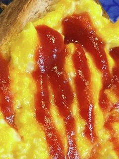 簡単朝ごはんに!たまごトースト-レシピのメイン写真