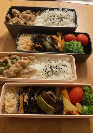 高校生男子弁当358 女子弁当61-レシピのメイン写真