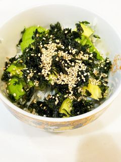 オートミール♪アボカドしらす丼-レシピのメイン写真