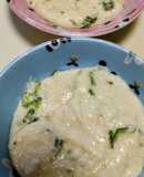 滋養強壮♪大和芋のとろろオクラ入り～♡
