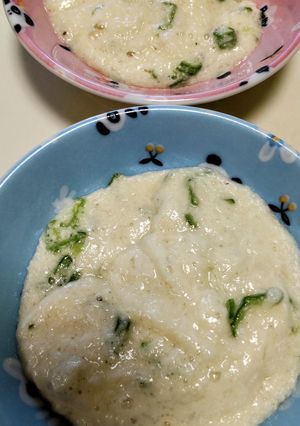 滋養強壮♪大和芋のとろろオクラ入り～♡-レシピのメイン写真