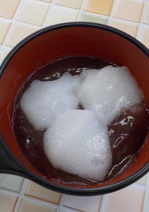 粥ゼリーで作るかんたんぜんざい-レシピのメイン写真