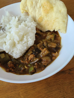ナスと万願寺唐辛子のキーマカレー-レシピのメイン写真