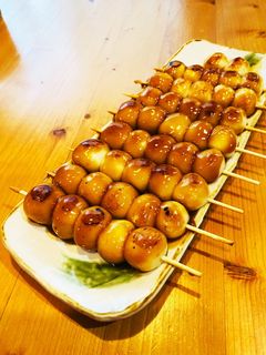 (砂糖不使用)ふわふわのみたらし団子-レシピのメイン写真